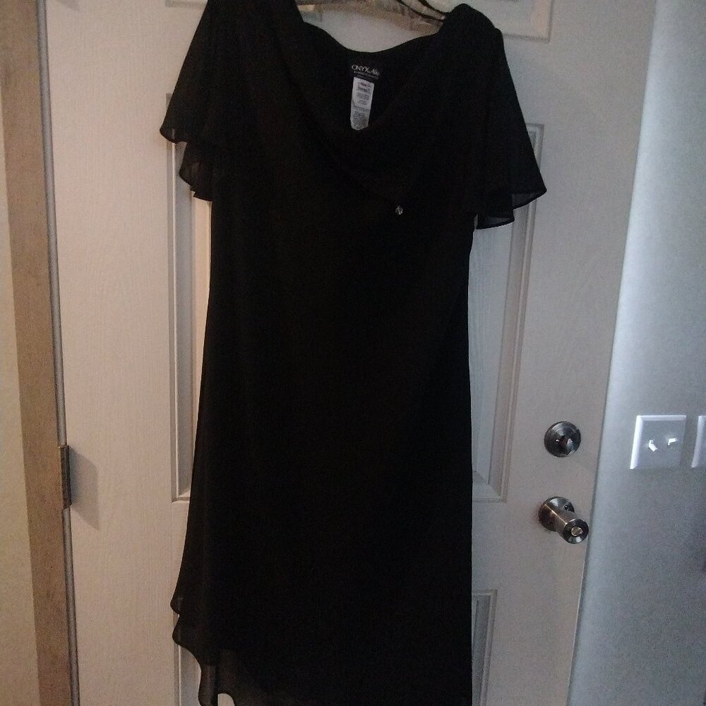 ONYX NITE LAYERED HEM  FANCY DRESS